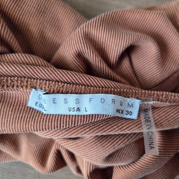 EUC DRESS FORUM TANK SCOOP NECK SUPER SOFT RIBBED BODYSUIT TANK SIZE LARGE - Picture 11 of 13